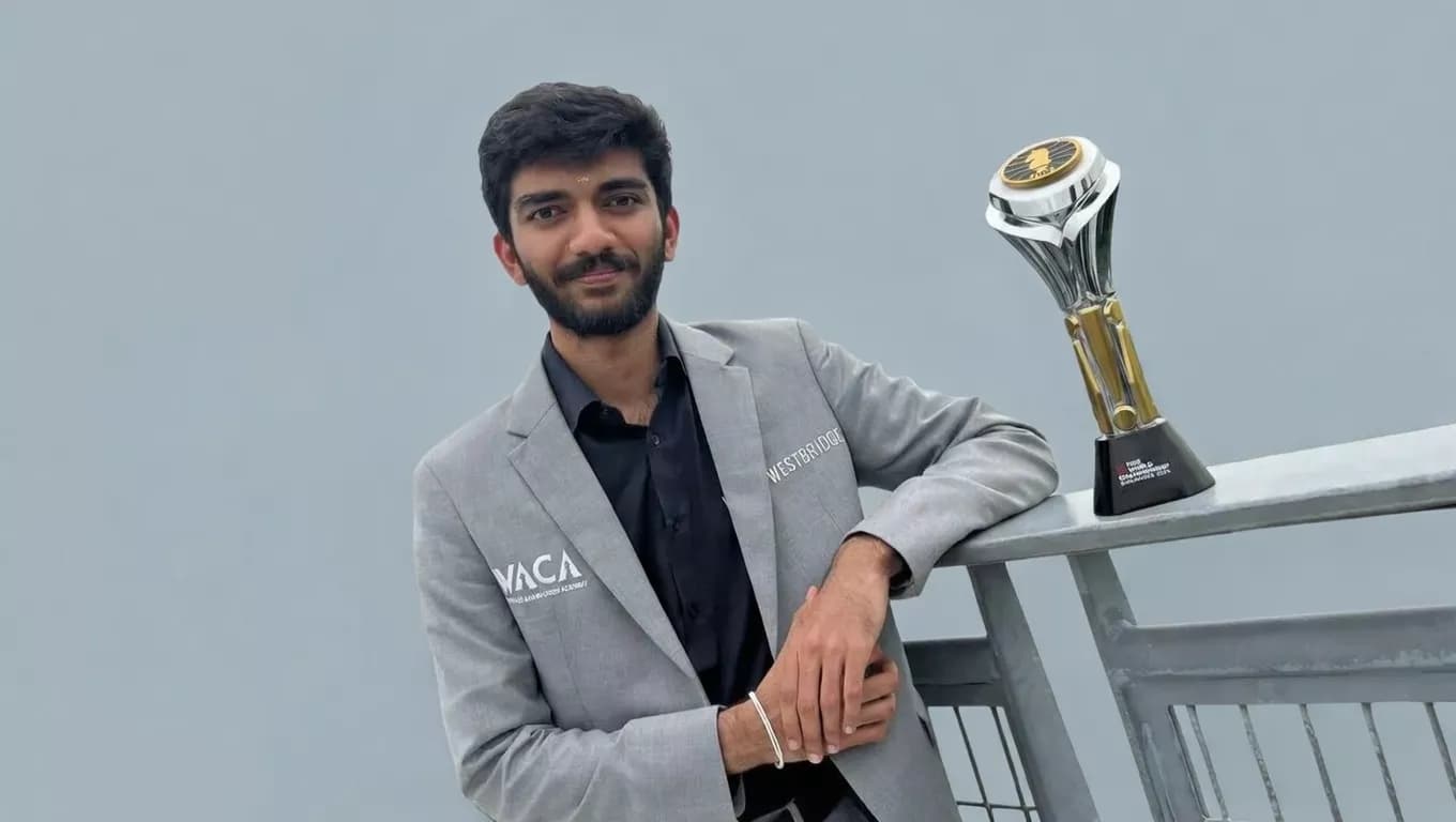 World Champion Gukesh Honoured in 2026