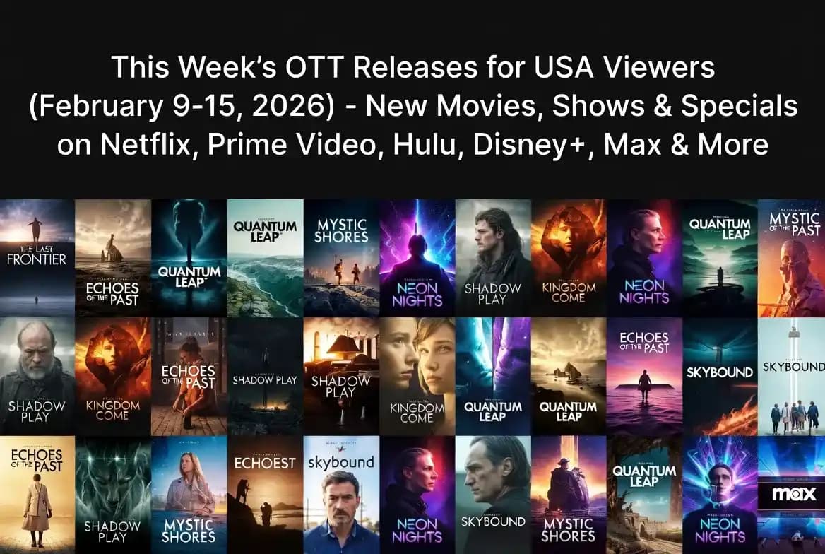 New Streaming Movies & Shows This Week USA