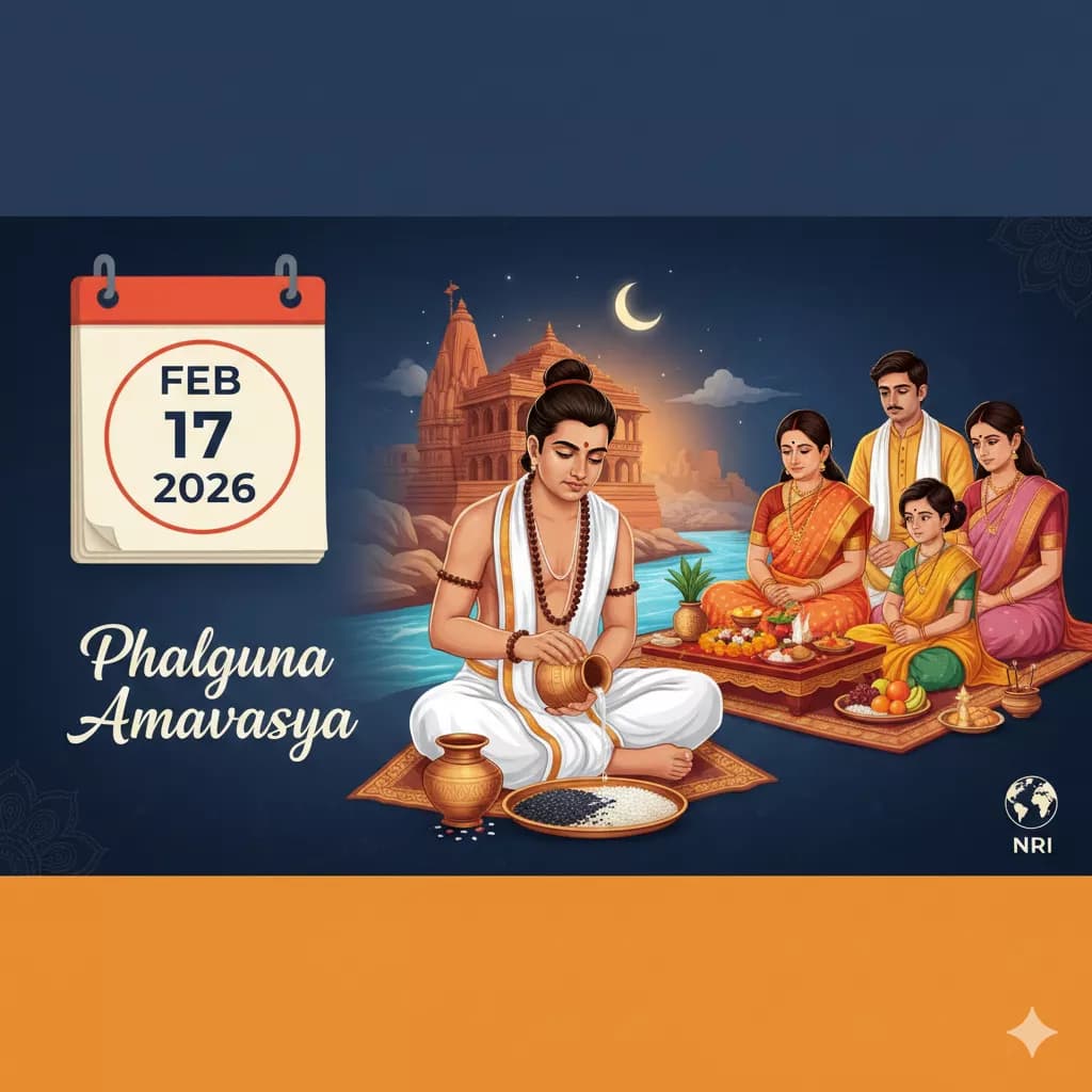 Phalguna Amavasya 2026: Shraadh & Pitru Puja for NRIs