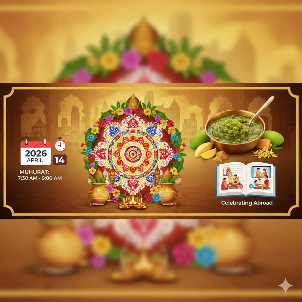 Puthandu 2026 for NRIs: Date, Muhurat & Recipe
