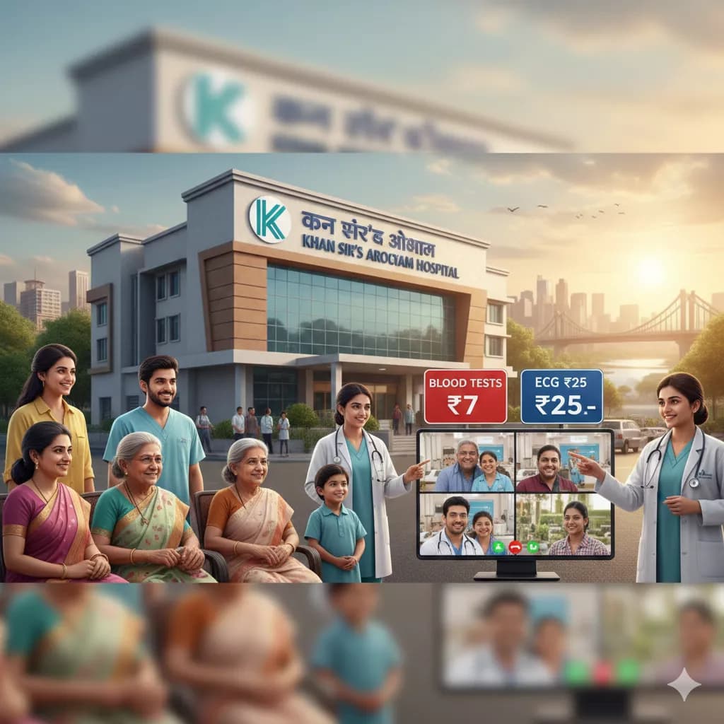 Khan Sir’s Low-Cost Hospital: Blood Test ₹7, ECG ₹25