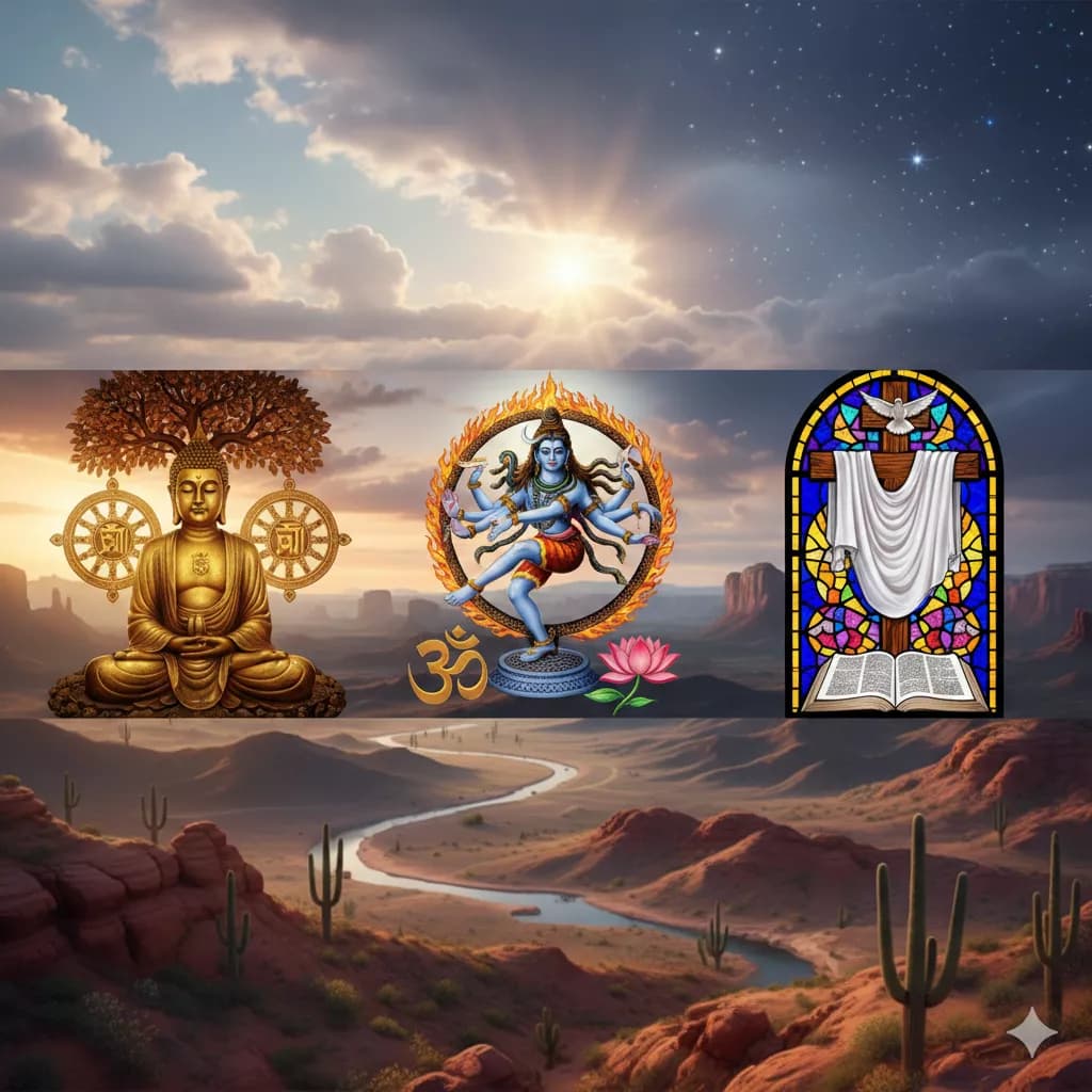 A Spiritual Comparison of Three Ancient Faiths