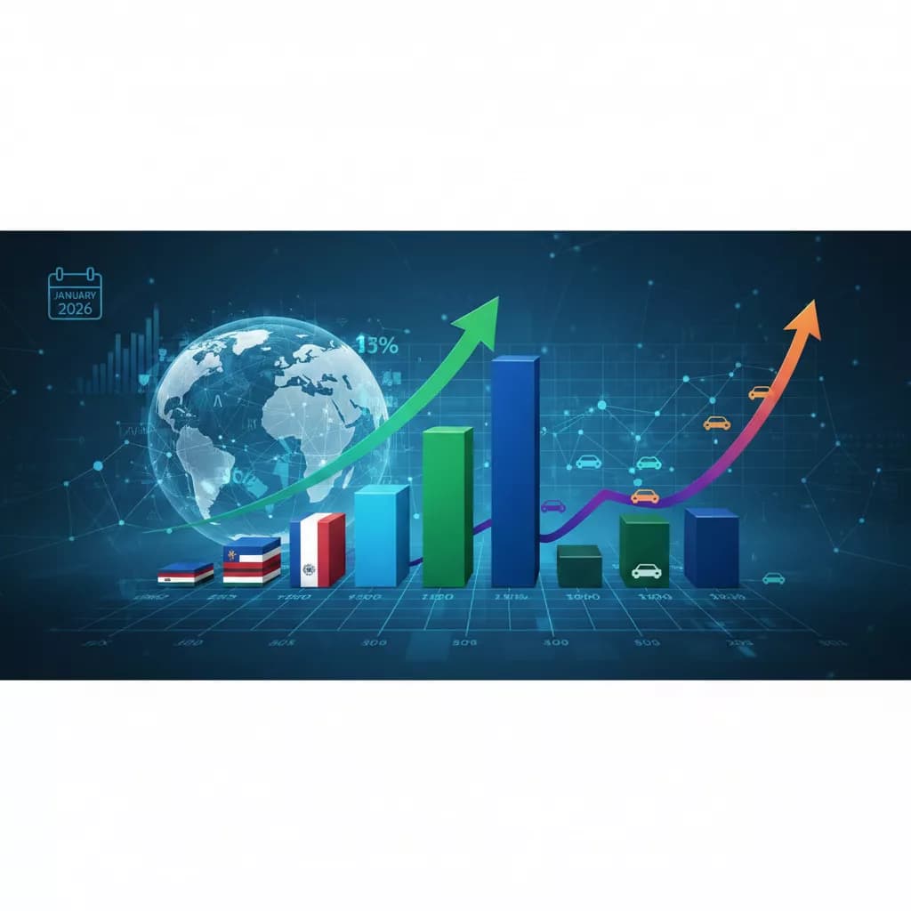 Global EV and Hybrid Sales January 2026: Full Report