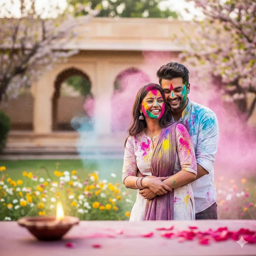 Happy Holi 2026 Wishes for Lovers: Romantic Messages