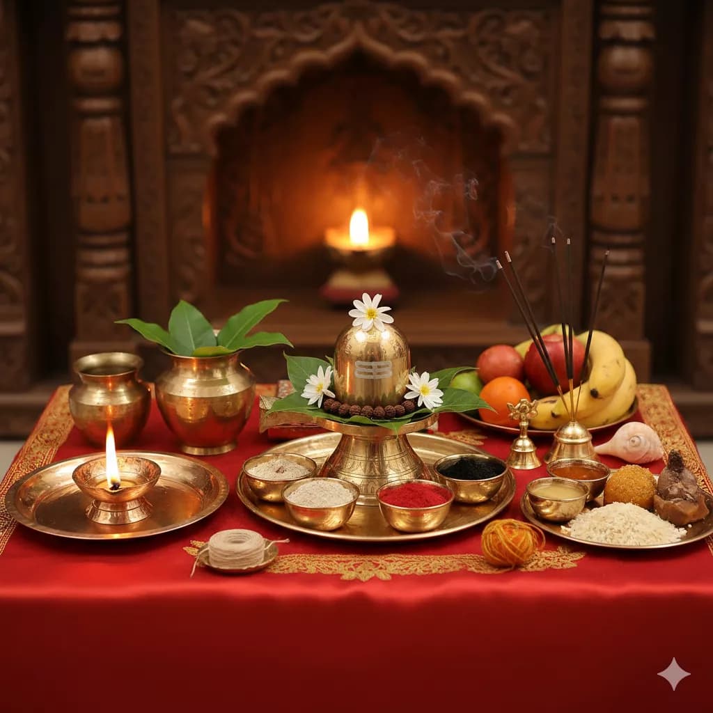 Shivaratri Puja Samagri List for Home Worship
