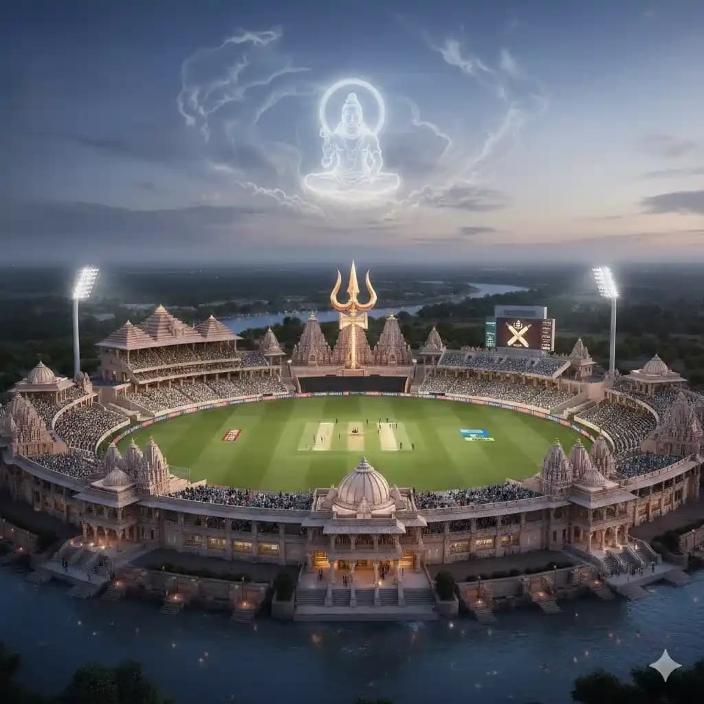 Varanasi International Cricket Stadium: Shiva Meets Cricket