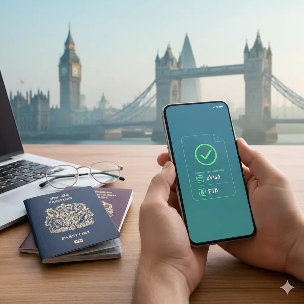 UK Moves to Full eVisas & ETA in 2026