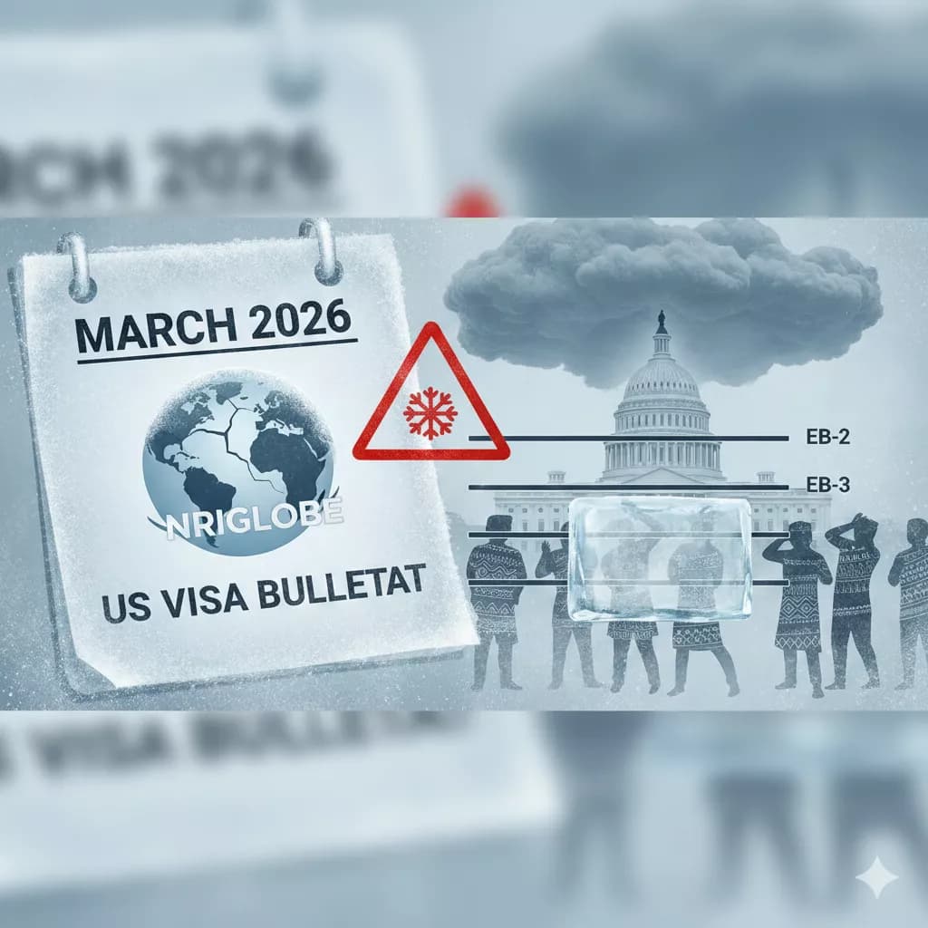 US Visa Bulletin March 2026: EB-2, EB-3 Stalled