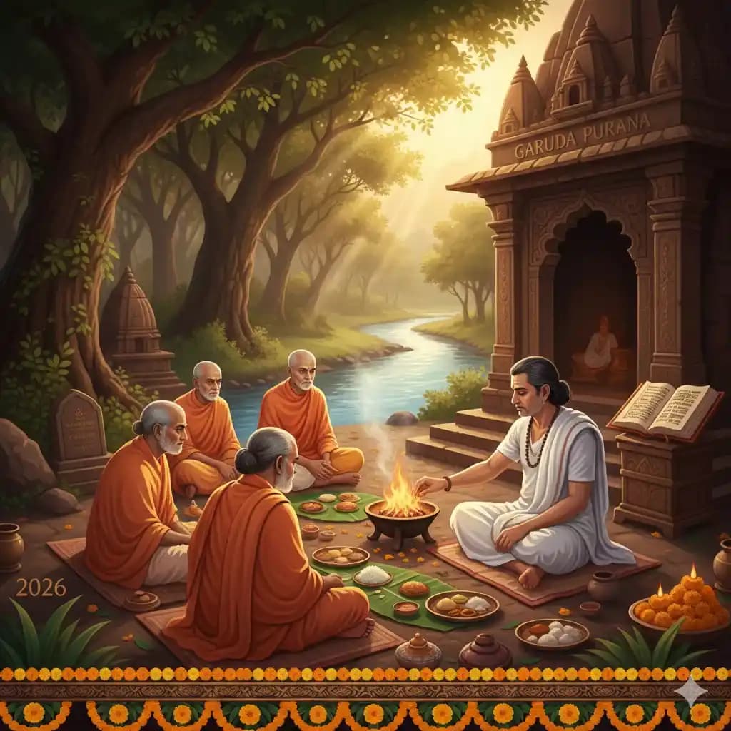 Garuda Purana on Mahalaya Amavasya 2026 Rituals