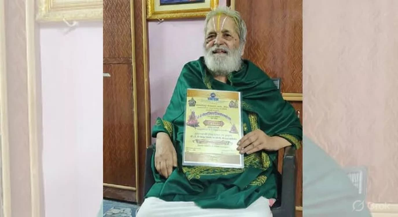 Chilkur Balaji Temple Chief Priest Dr. MV Soundararajan Passes Away at 90: A Legacy of Devotion and Scholarship
