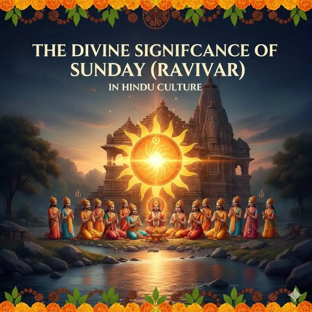 The Sacred Significance of Sunday (Aadivaar) in Hindu Culture – An NRI Perspective