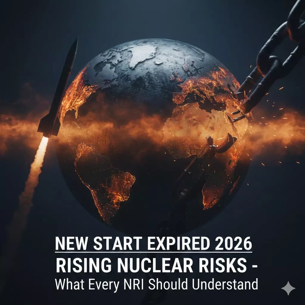 New START Treaty Expired 2026: Rising Nuclear Risks – What Every NRI Should Understand