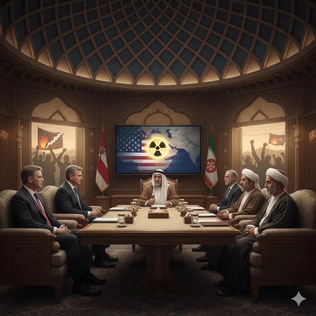 US-Iran Nuclear Talks Begin in Oman Amid Rising Tensions