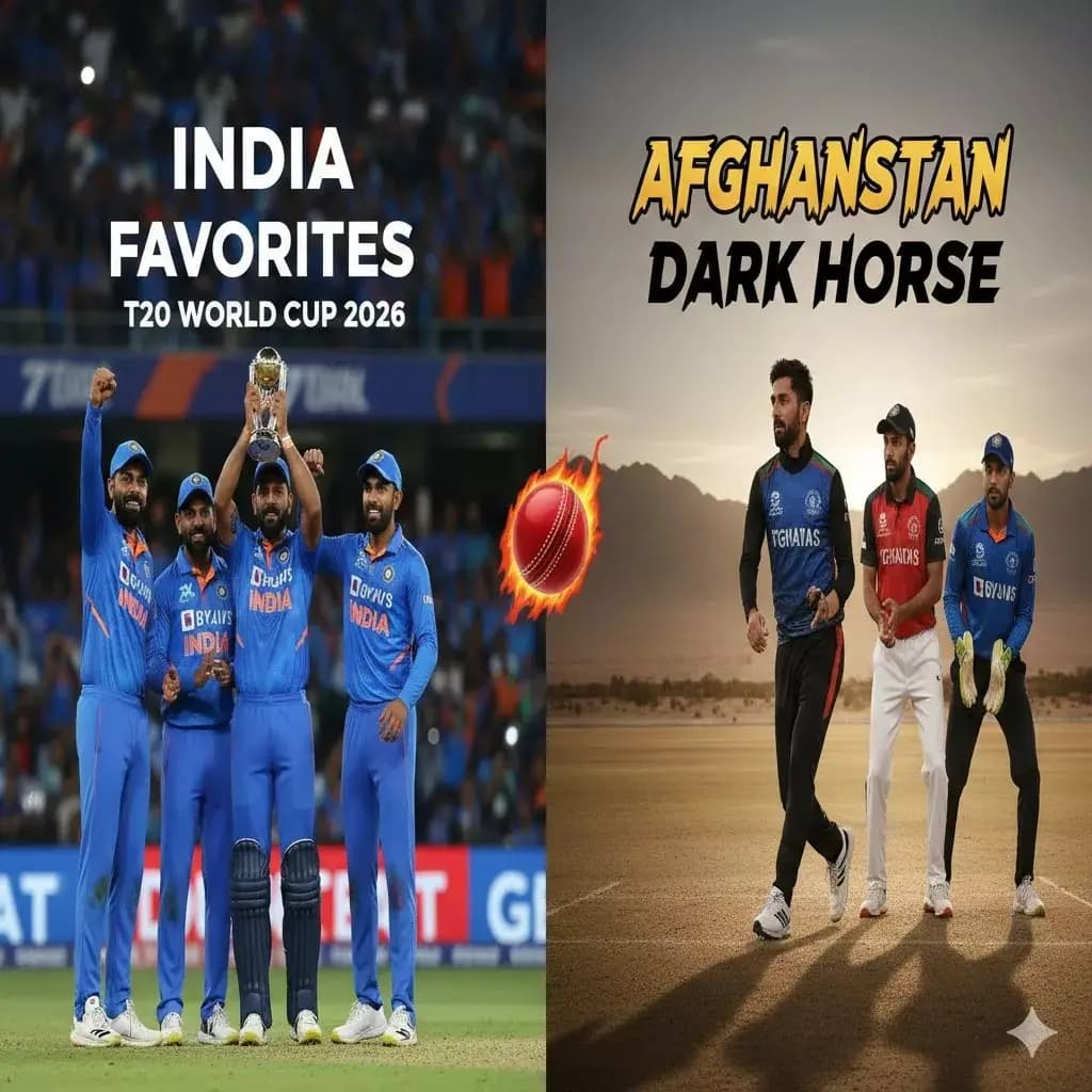 T20 World Cup 2026: India Favorites, Afghanistan Dark Horse