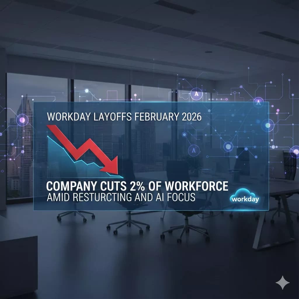 Workday Layoffs February 2026: Company Cuts 2% of Workforce Amid Restructuring and AI Focus