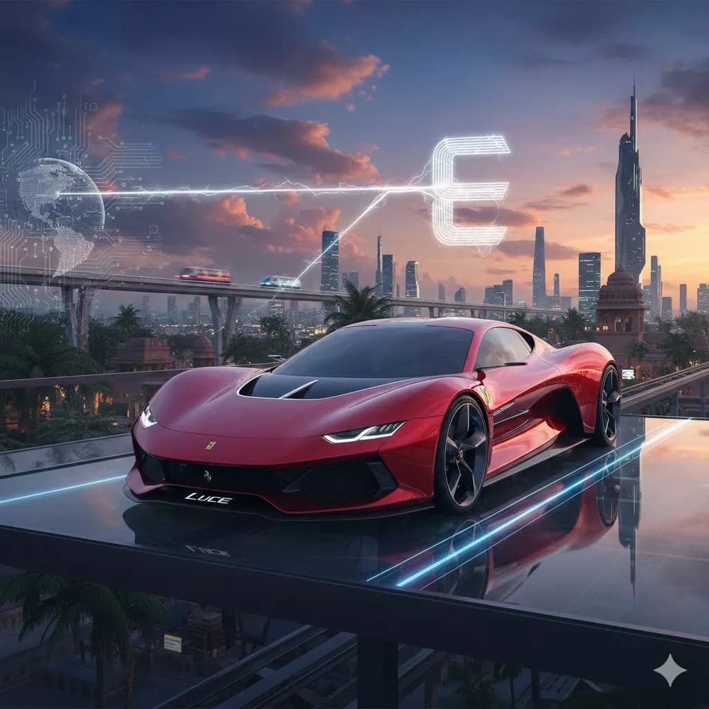Ferrari's First All-Electric Supercar: The Ferrari Luce – What NRIs Need to Know About the Prancing Horse Going Electric