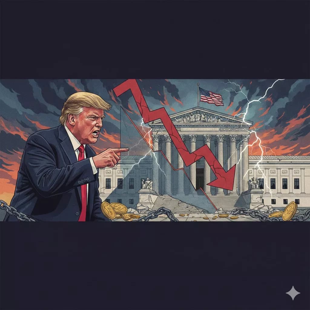 Trump Attacks Supreme Court After Tariff Loss