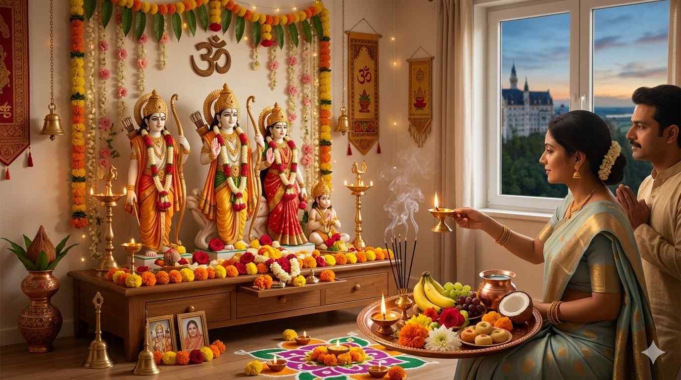Ram Navami 2026 in Germany: Date, Puja Timings & Simple Home Ritual Guide