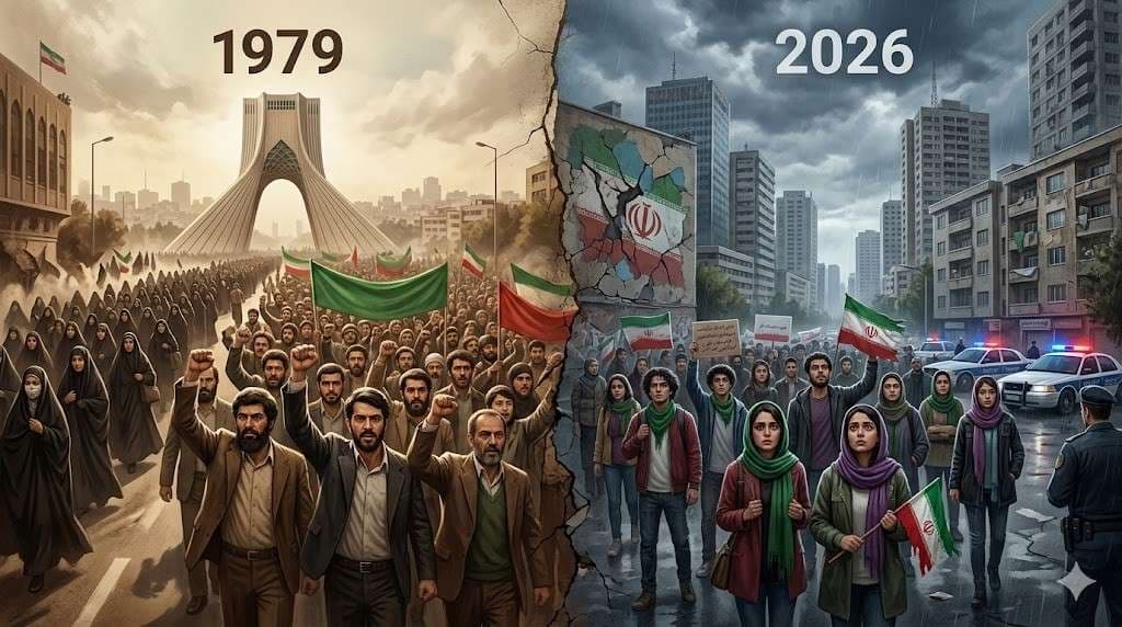 Iran 1979 vs 2026: From Islamic Revolution to a Nation in Turmoil – The Complete Story