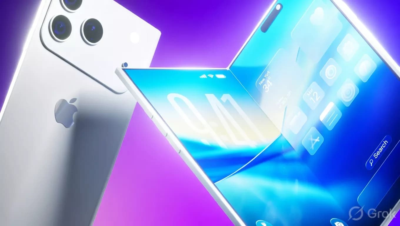 Apple Stock Drops on Foldable iPhone Concerns