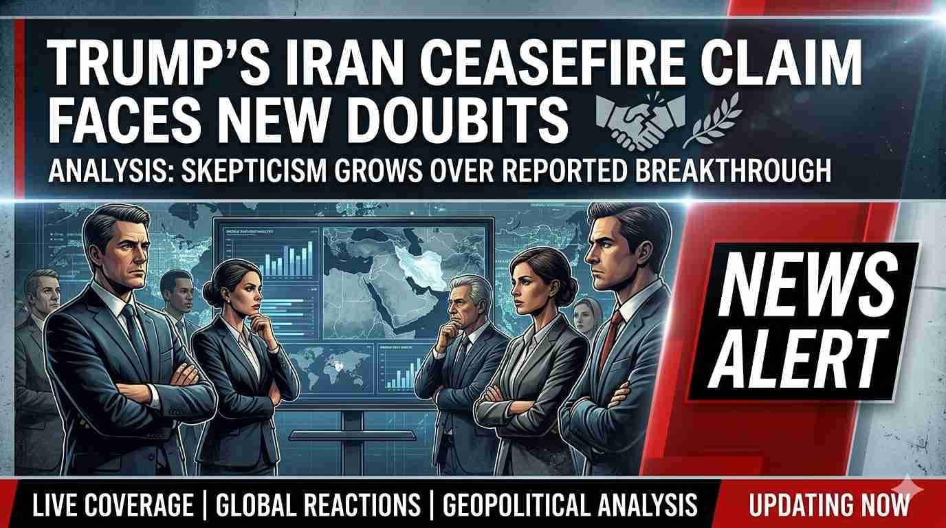 Trump’s Iran Ceasefire Claim Faces New Doubts