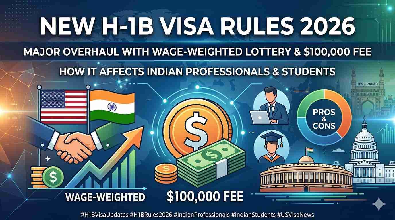 H-1B Visa 2026: New Rules Impact Indians