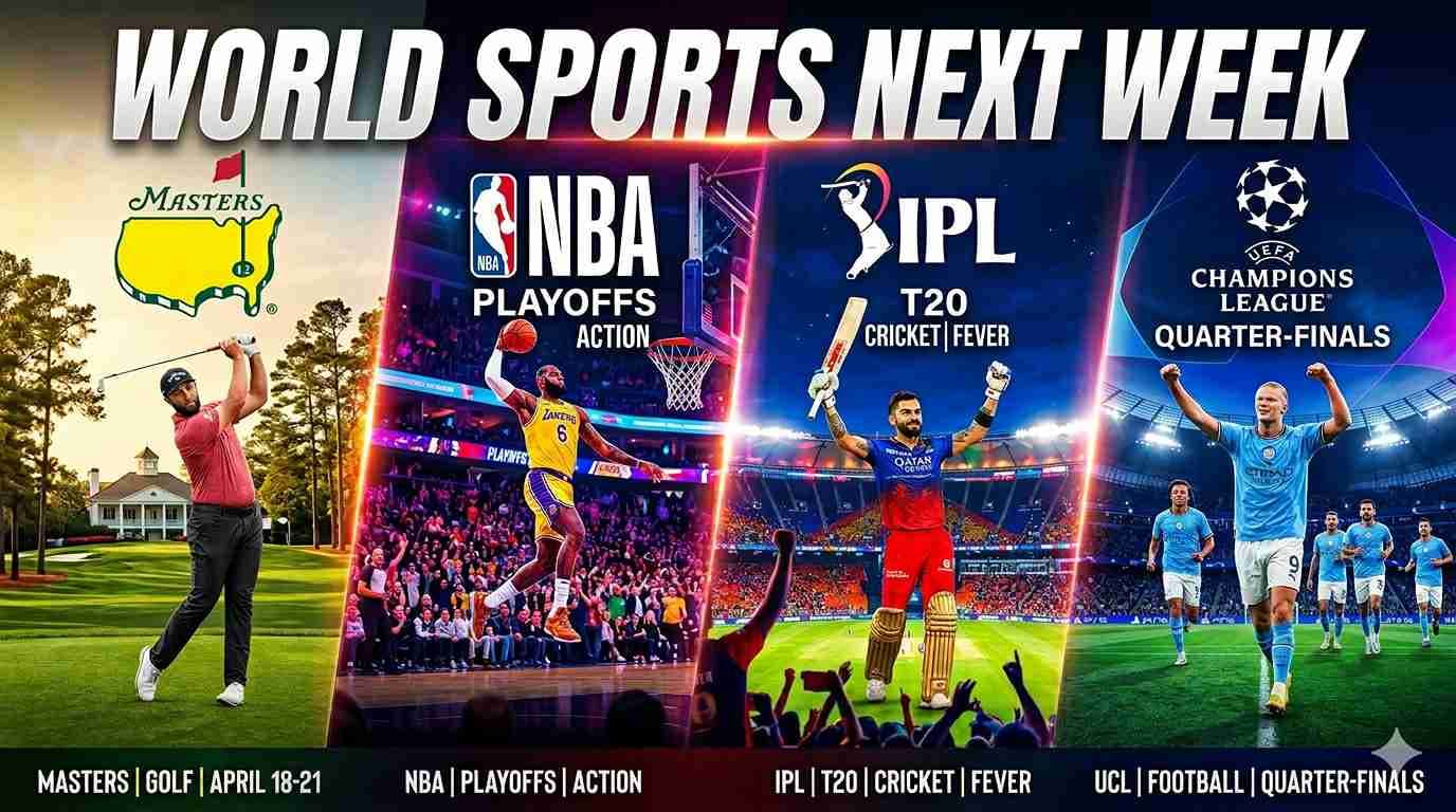 US Sports This Week: NBA, NHL & Masters Highlights