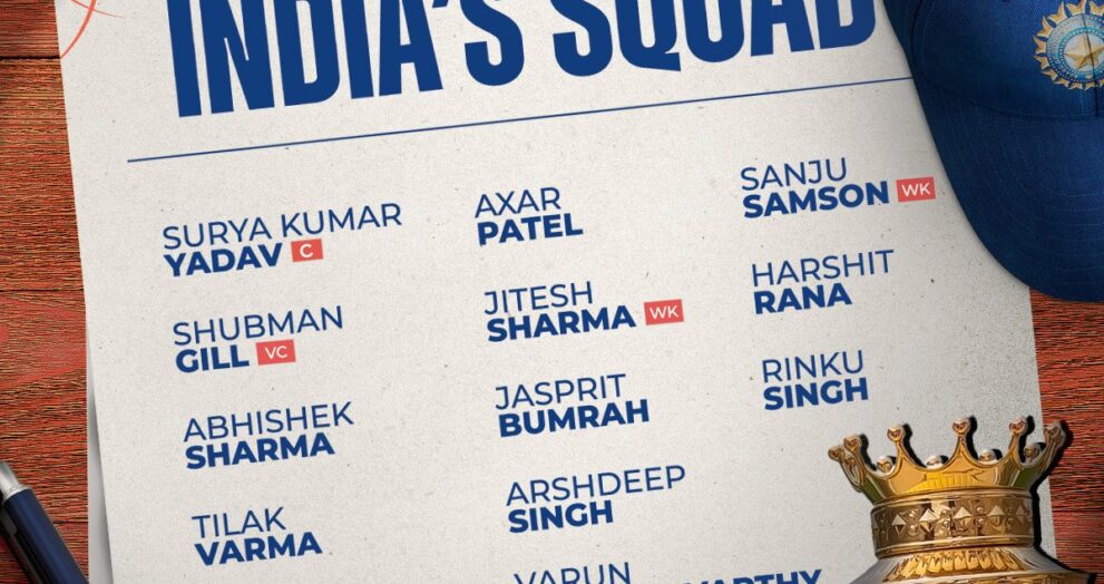 india squad