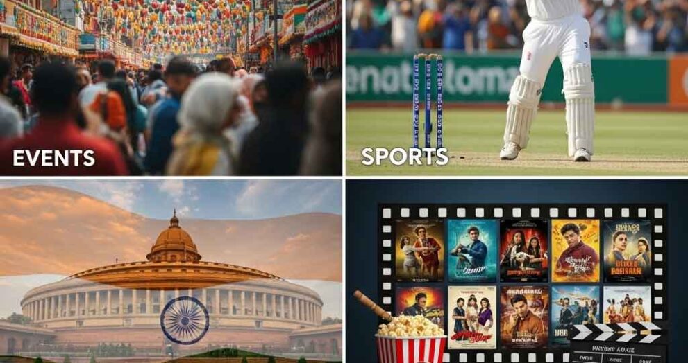 This Week in India: Events, Sports, Politics, and Movie Releases (September 1-7, 2025)