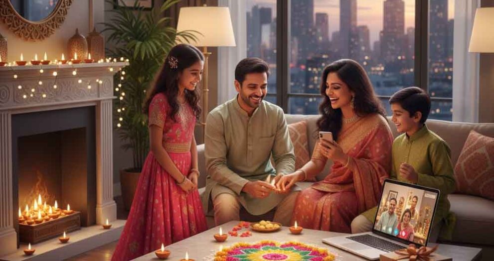 Celebrating Diwali