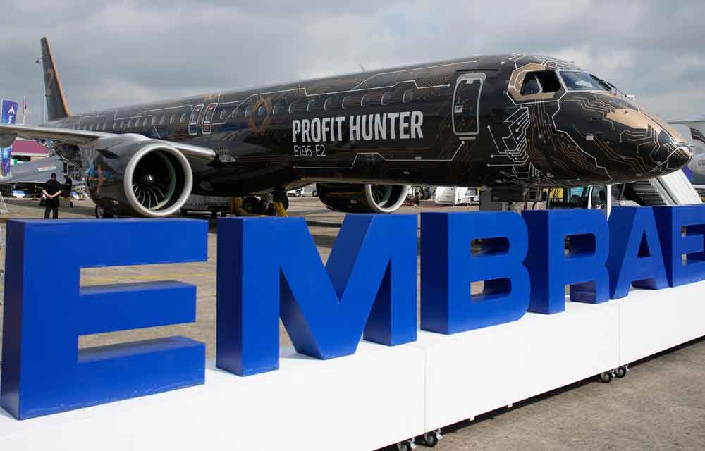 Embraer delivers 62 jets