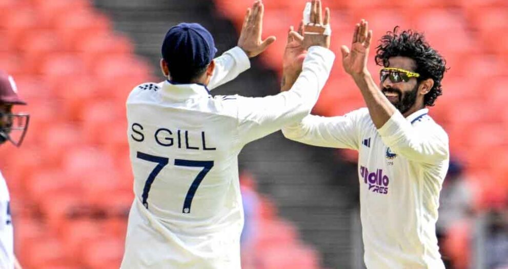 India completed their demolition of WI