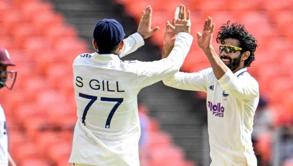 India completed their demolition of WI
