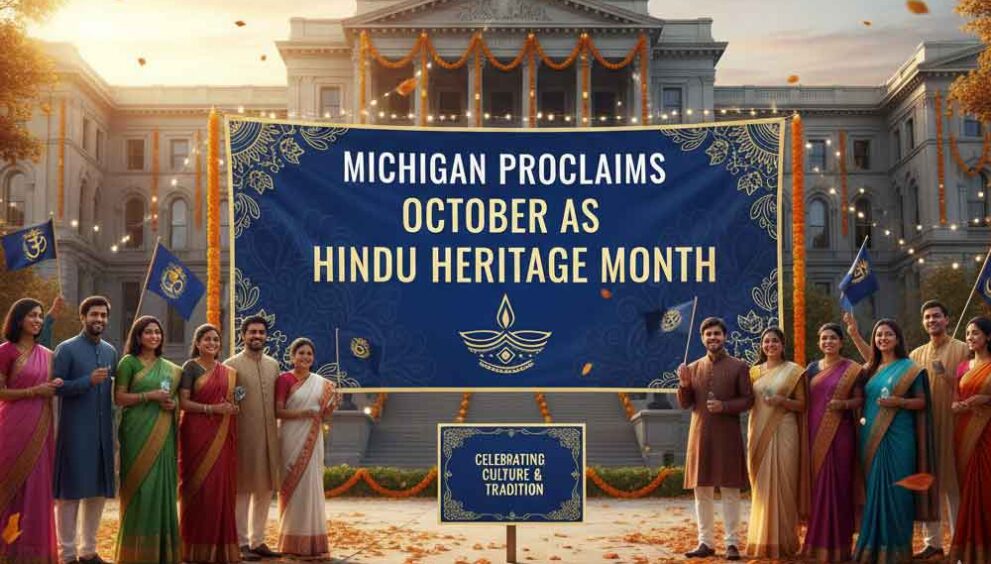 Michigan Proclaims October as Hindu Heritage Month