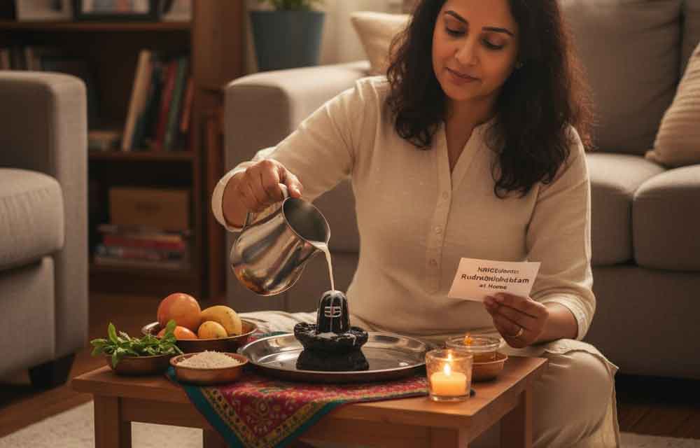 NRIs Can Perform Rudrabhishekam During Karthika Masam