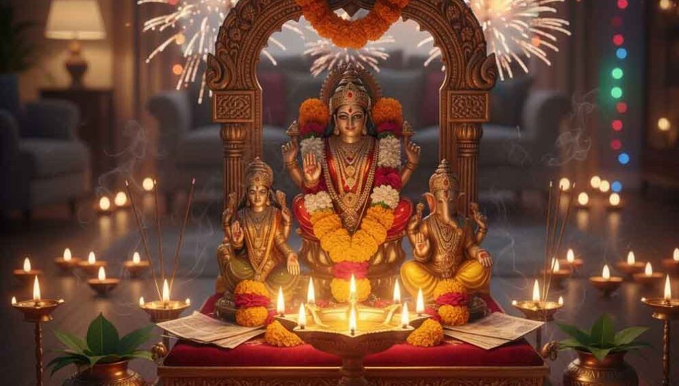 Lakshmi Puja on Diwali 2025