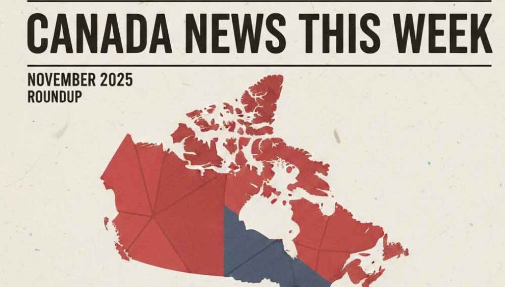 Canada News This Week: November 2025