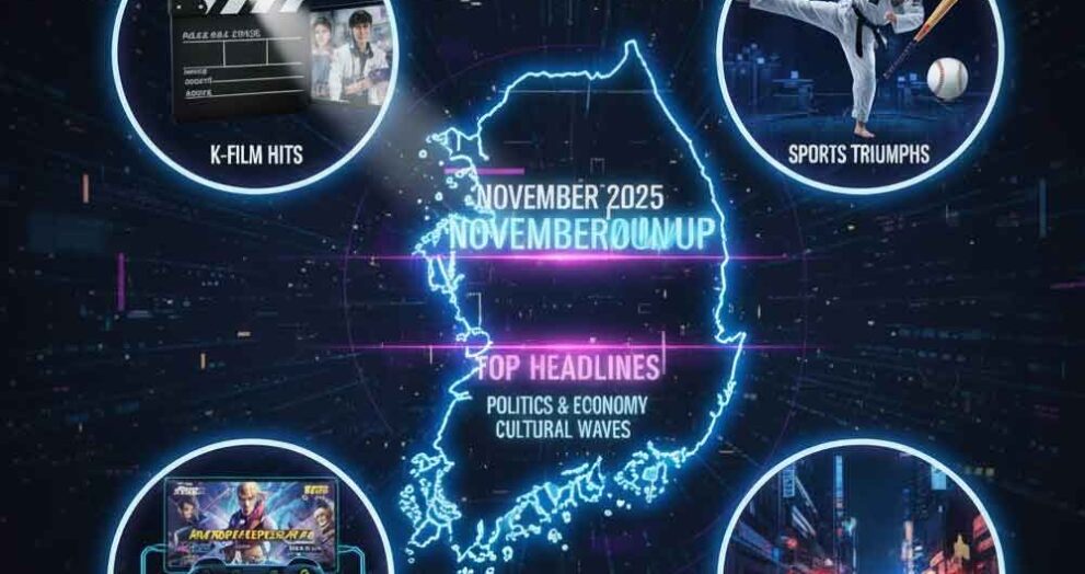 South Korea News This Week: November 2025 Roundup – Top Headlines, Events, Movies, Sports, Games, and Crime Updates