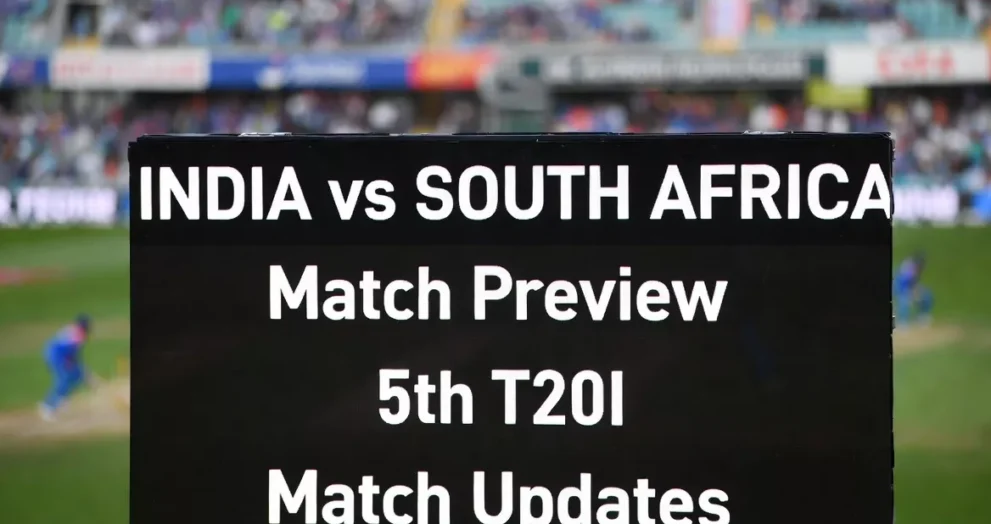 India vs South Africa 5th T20I: Match