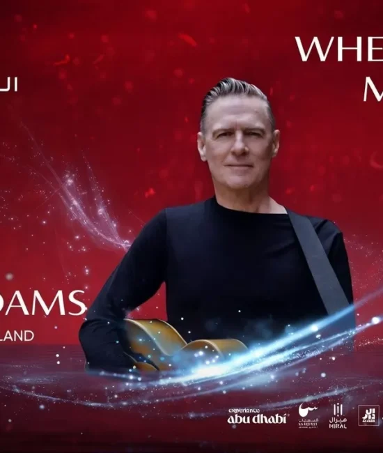 Bryan Adams to Perform Live in Abu Dhabi