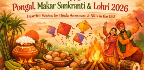 Happy Pongal, Makar Sankranti & Lohri 2026: Heartfelt Wishes for Hindu Americans & NRIs in the USA
