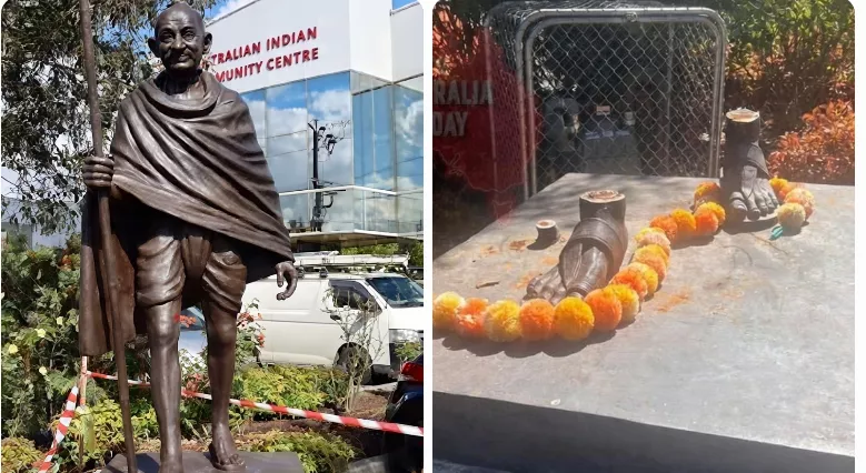 Gandhi Statue Stolen in Melbourne – India Condemns Theft