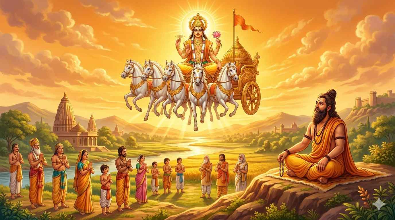 Aditya Hridayam: The Heart of the Sun — Complete Text, Meaning & Benefits for NRIs