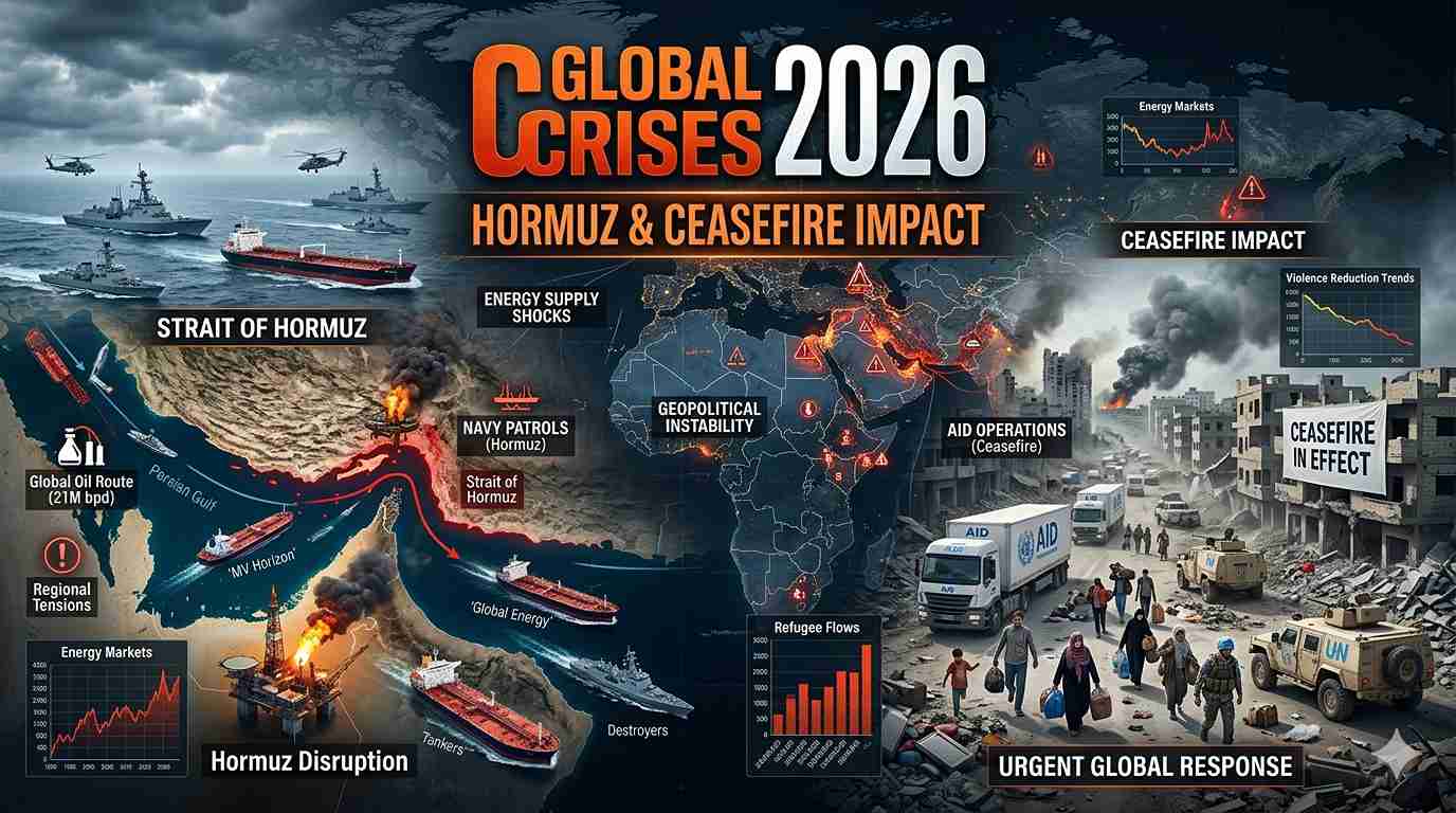 Global Crises 2026: Hormuz & Ceasefire Impact