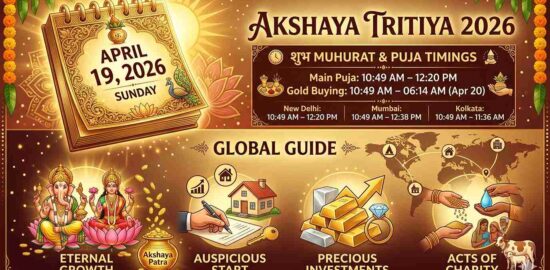 Akshaya Tritiya 2026 Date, Muhurat & Global Guide