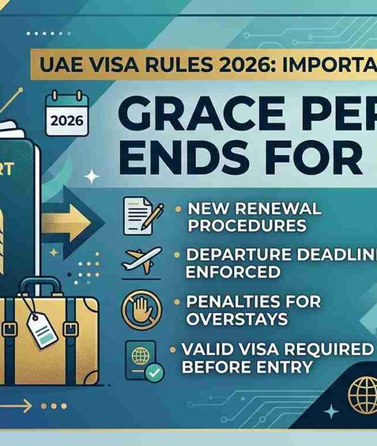 UAE Visa 2026: Grace Period Ends for NRIs