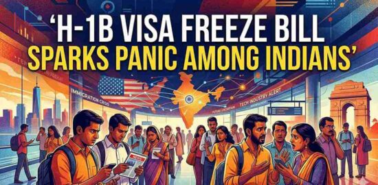 H-1B Visa Freeze Bill Raises Alarm for Indians