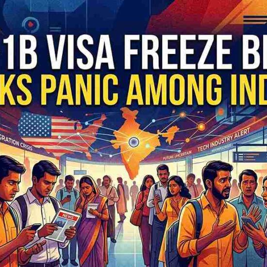 H-1B Visa Freeze Bill Raises Alarm for Indians