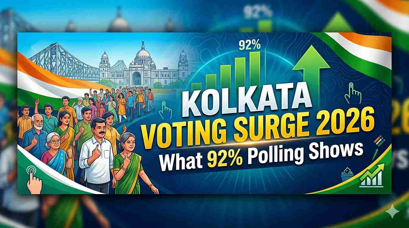 Kolkata Voting Surge 2026: What 92% Polling Shows
