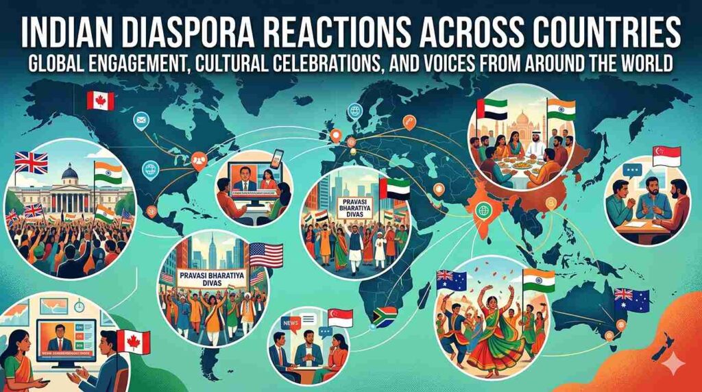 Indian Diaspora Reactions Across Countries